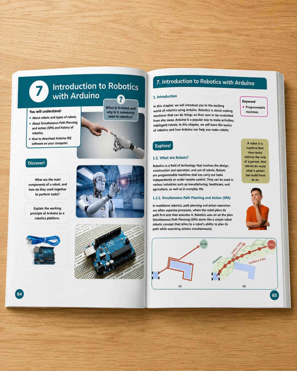 BrainHap Robotics Class 1 to 10 Books